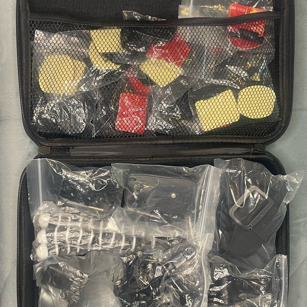 GoPro Accessory Kit w/ Case- GoPro Mount, Tripod, Chest Strap, Adhesive & more